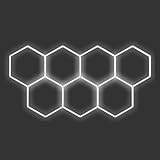 Sechseckige Led Garagenleuchte Waben Led Deckenleuchte 6500k Blendfrei Flimmerfrei Energiesparendes...