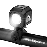toptrek Fahrradlicht Vorne 5-8h Akkulaufzeit, Fahrradlampe Vorne StVZO zugelassen, USB-C Aufladbar,...