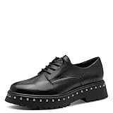 Tamaris Damen Schnürer schwarz 39