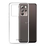 TPU Hülle passend für HTC U23 Pro Transparent Clear Case Schutz Handy Tasche Silikon mit mungoo...