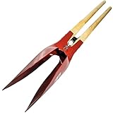 Erdlochschaufel extra leicht 14cm Typ Maulwurf mit 2 Stück hochwertigen Holzstiele Erdlochausheber...