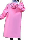 MZYFDC Regenponcho Regenmantel Lang Ganzkörper Regensturmsicher Elektrofahrrad Einzel Weiblich...