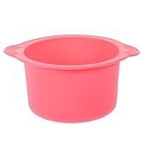 Mikikit Silikon Ersatzschale für Wachswärmer 400 Ml Hochtemperaturbeständig Rosa für...