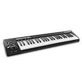 M-AUDIO Keystation 49 MKIII - Kompakter 49-Tasten MIDI Keyboard Controller mit zuweisbaren Reglern,...