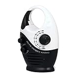 Badezimmer Radio, Mini FM AM wasserdichte Dusche Musik Hanging Radioanzug Badezimmer Bad Kabine...