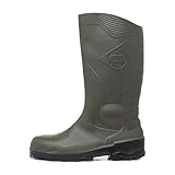 DUNLOP Herren Devon Full Safety Gummistiefel, Grün, 43 EU