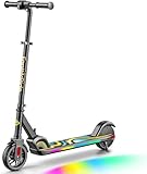 FanttikRide C9 Pro Elektroroller für Kinder ab 8 Jahren, Bunte Regenbogenlichter, 8/12/16 km/h, 8KM...