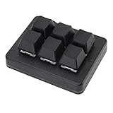 Gugxiom Makro -Tastatur, 3 -Modus Wireless Programmierbarer Tastatur, 6 Mechanische Makro -Tastatur...