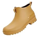 CCOOfhhc Sommerschuhe Wasserdichter Outdoorschuhe Atmungsaktiv Boots Halbohe Regenstiefel...