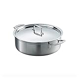 Le Creuset Sauteuse aus 3-ply Edelstahl, Ø 28 cm, 96100928000000