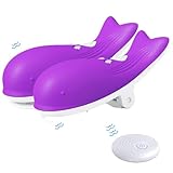 Nippelklemmen Vibrator Klitoris Stimulator mit 10 Vibrationsmodi Nippelsauger Vibrierende...