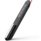 【Multifunktionaler Presenter】NORWII N27 Laserpointer Powerpoint Fernbedienung 100m, Wireless...