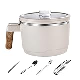 Mikrowellen-Nudelschüssel, Mikrowellen-Nudelschale mit Griffen | Mikrowellengeeignete Suppentasse...