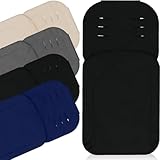 Fußsack Eco Sommerfußsack für Buggy Kinderwagen Jogger (Schwarz)