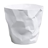 Essey 10490 Papierkorb Mülleimer Bin Bin, weiß, Polyethylen HD (HDPE), Classic