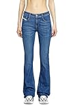 Diesel Unisex Vaqueros Bootcut 1969 D-ebbey Jeans, Blau (Medium Blue), 29W