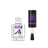 Manhattan Nail Top Coat Ultra Shine, transparenter Überlack mit Hochglanz-Finish für eine...