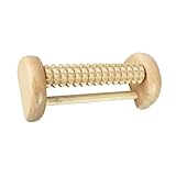OUNONA Fußmassage roller aus Holz Schmerz linderung und Entspannung Pediküre massagerolle für...