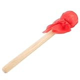 Mikinona Bass Drum Mallet mit Holzgriff Langlebig Rutschfest Filz Kopf Percussion Schlagzeugstab...