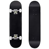 DREAMADE Skateboard Komplettboard Ahornholz, Holzboard Longboard Komplett, Mini Board Funboard 79 x...