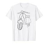 Roller - Moped Retro Italien Scooter T-Shirt