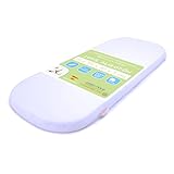 PEKITAS Stubenwagen Baby Matratzen 80x40 cm Höhe 5 cm Oval Kinderwagen Matratze Beistellbett...