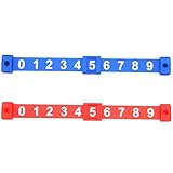 jdstty 2 Stück Fußball Air Hockey Punktezähler Tischfußball Zähler Interaktives Spiel...