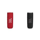 JBL Flip 6 Bluetooth Box in Rot & Flip 6 Bluetooth Box in Schwarz – Wasserdichter, tragbarer...