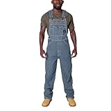 Elastische HosenträGer Herren Jeans Latzhose Arbeitsoverall Entspannter Passform Freizeithose Mit...