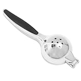 Healeved Manuelle Zitronenpresse aus Zinklegierung mit Anti Rutsch Griff Handlicher Entsafter für...