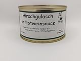 REGIONALA24 - Hirschgulasch in Rotweinsauce Handmade Manufaktur