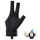 MIRKUZI Billard-Handschuhe, 1 Stück, Billardhandschuh, rechte Hand, Billard-Queue-Handschuh,...