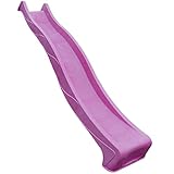 Neu Anbaurutsche Wellenrutsche 3m violett - TÜV/GS