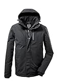 killtec Herren Funktionsjacke mit abzippbarer Kapuze KOW 161 MN JCKT, schwarz, 3XL, 37589-000