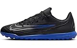 NIKE Herren Phantom GX Club TF Sneaker, Black/Chrome-Hyper ROYAL, 38 EU