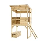 WESTMANN Holz Stelzenhaus Wildnis | Natur | 114x167x205 cm