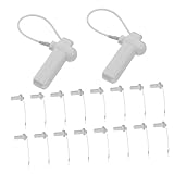 LIGIGWASH 20 Stück Teiliges Wiederverwendbare Diebstahl Sicherheitsetiketten Akustisch Magnetischem...