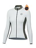 INBIKE Radtrikot Damen Langarm Fahrradtrikot Winter Laufen Running Jogging Fleece Thermo Trikot...