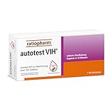 autotest VIH® von ratiopharm: Selbsttest zur schnellen und zuverlässigen Feststellung einer...