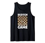 Scotch Game Schach-Spieler Tank Top