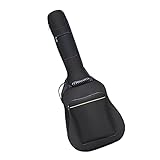 Dicke gepolsterte Gitarrentasche mit Schultergurten - Gitarrentasche und Gigbag für 38/39/40/41...