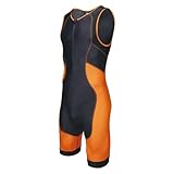 CGLRybO Triathlon-Anzug für Herren, ärmellos, für Laufen, Schwimmen, Radfahren, schnelltrocknende...