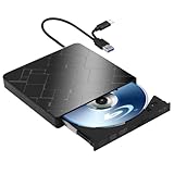 Bluray Laufwerk Extern - USB3.0 Typ-C Externe Blu-ray Laufwerke, Externes Blu Ray Laufwerk DVD/BD...