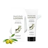 Olive Hydrating Hand and Body Lotion, Natürliche Butter Feuchtigkeitsbutter, Körperlotionen Für...