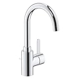 GROHE Eurosmart Cosmopolitan | Badarmatur - Einhand-Waschtischbatterie, mit Ablaufgarnitur | chrom |...