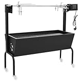 vidaXL BBQ Rotisserie Elektrisch Spanferkelgrill Lammgrill Grill Grillwagen Barbecue Smoker...