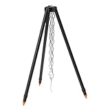 Camping -StativGrill- Robustes Kochtativ mit hängender Kette, Feuerstelle für Grill,...