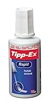 Doppelpack Tipp-Ex 8119143 Korrekturfluid Rapid (Flasche 25ml) weiß