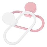 HOMSFOU 2Stücke Selbstklebender Handtuchring für Badezimmer und Platzsparender Handtuchhalter und...