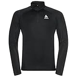 ODLO Laufshirt Herren Langarm Essential I Sport Shirt Männer I Sport Oberteil I Midlayer I Fitness...